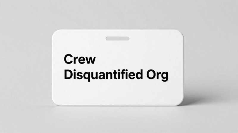 crew disquantified org