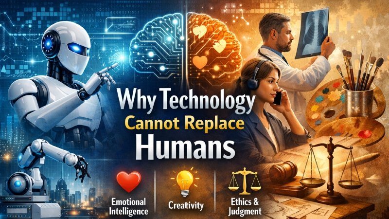 why technology cannot replace humans roartechmental